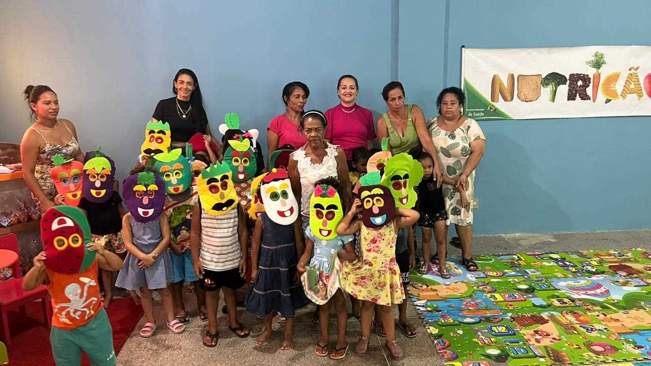 Camacã: O NASF comemorou o dia da Nutrição com diversão e aprendizado para alunos das creches